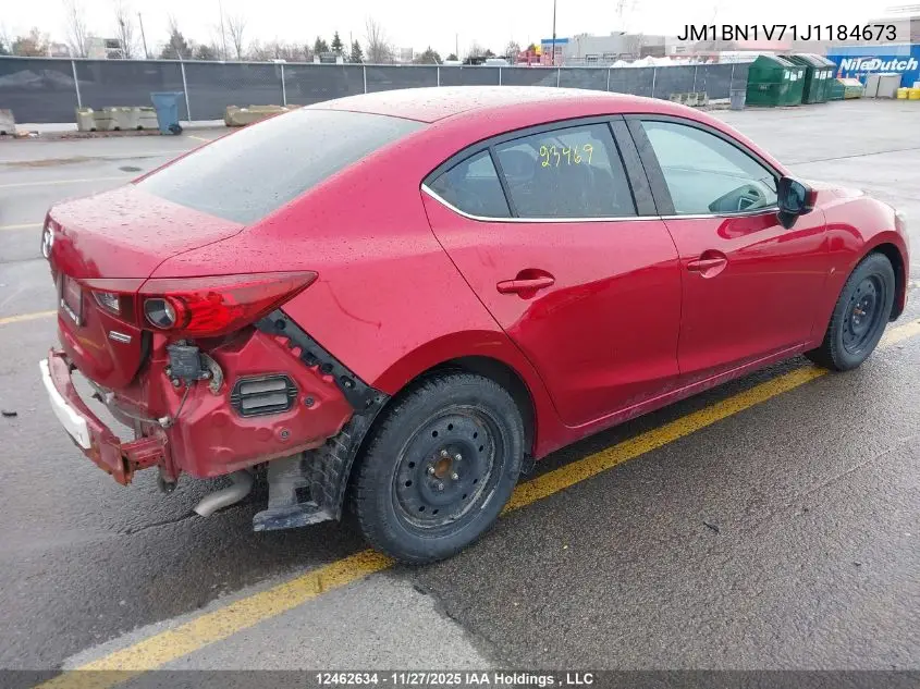 JM1BN1V71J1184673 2018 Mazda 3 Gs