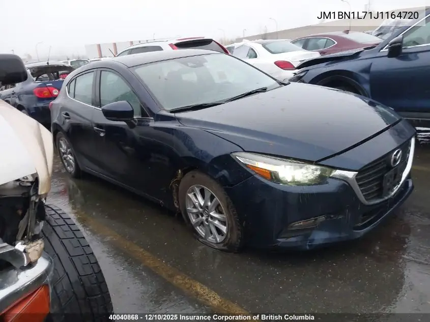 JM1BN1L71J1164720 2018 Mazda 3 Touring