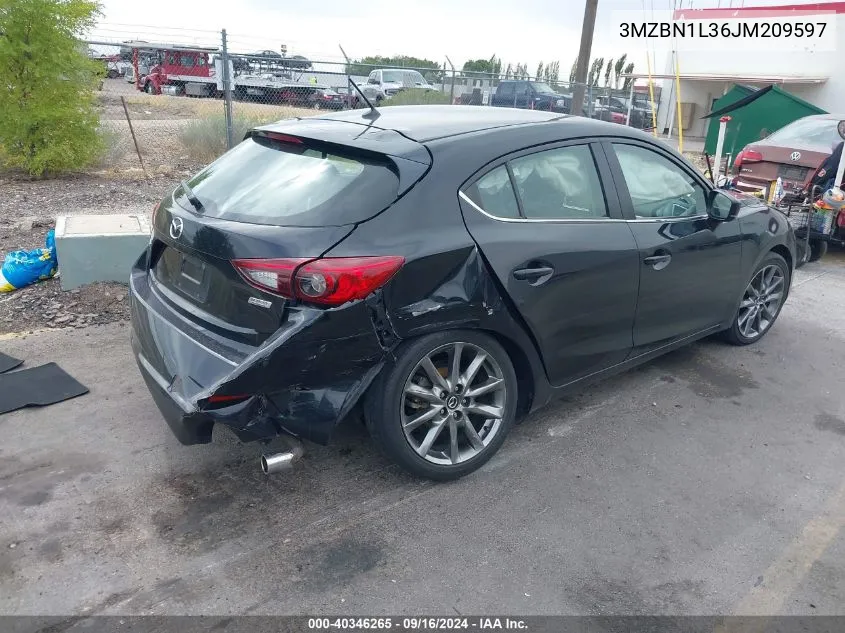 3MZBN1L36JM209597 2018 Mazda Mazda3 Touring