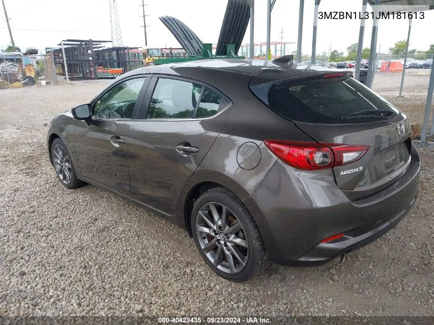 3MZBN1L31JM181613 2018 Mazda Mazda3 Touring