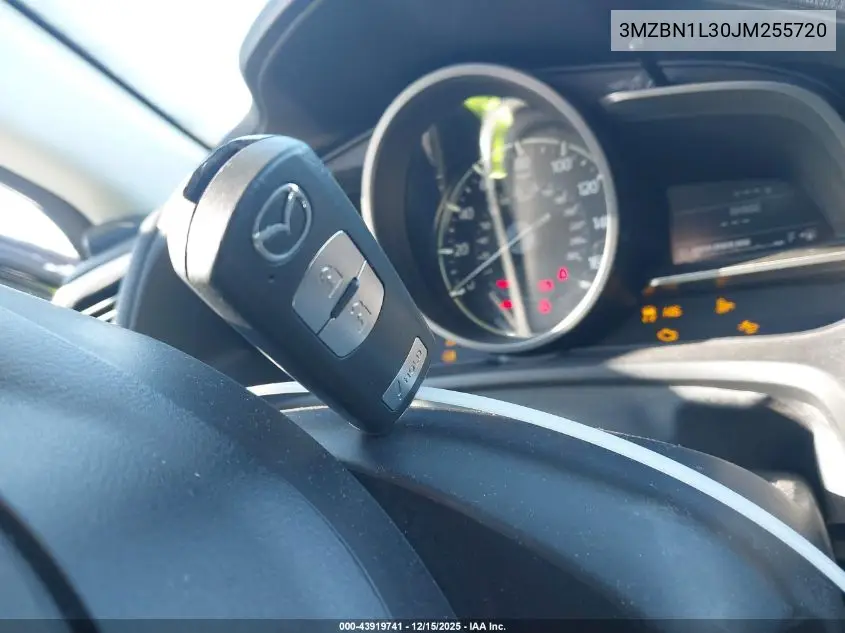 3MZBN1L30JM255720 2018 Mazda Mazda3 Touring