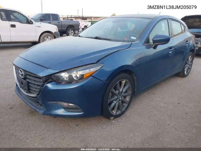 3MZBN1L38JM205079 2018 Mazda Mazda3 Touring