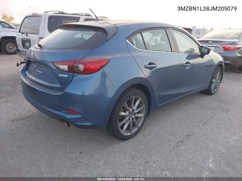 3MZBN1L38JM205079 2018 Mazda Mazda3 Touring