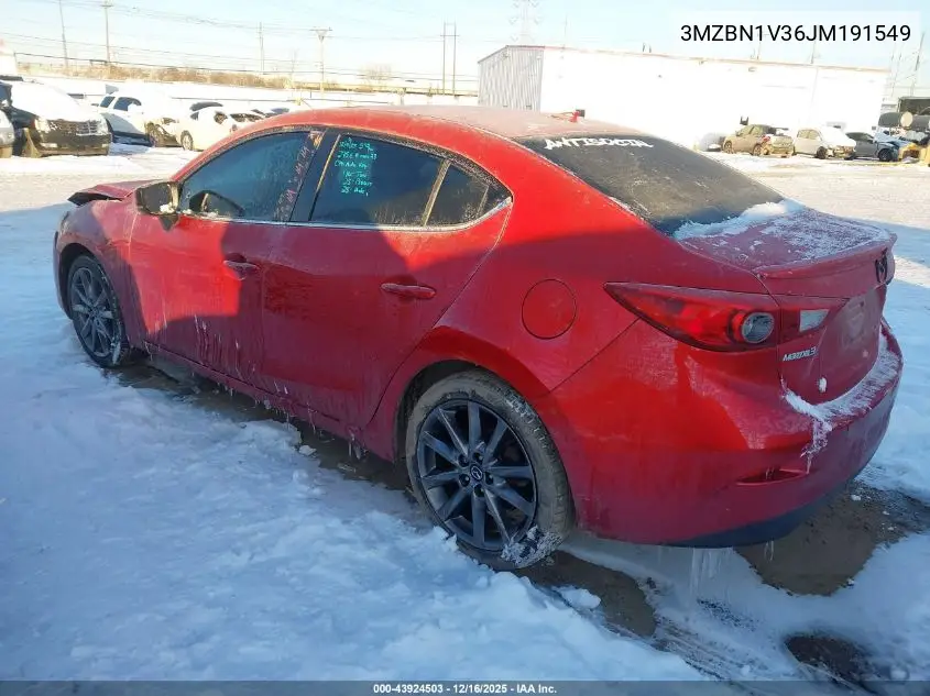 3MZBN1V36JM191549 2018 Mazda Mazda3 Touring