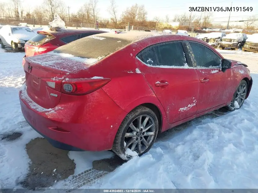 3MZBN1V36JM191549 2018 Mazda Mazda3 Touring