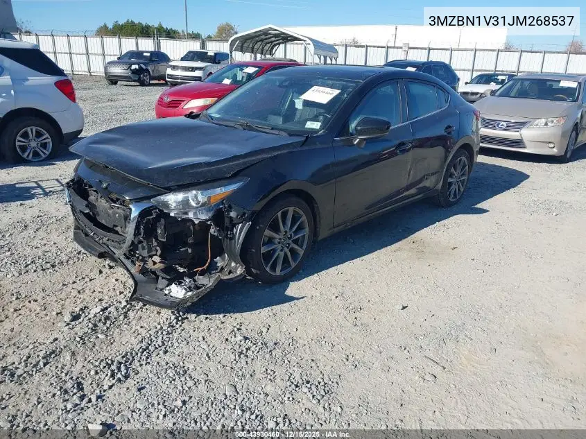 3MZBN1V31JM268537 2018 Mazda Mazda3 Touring