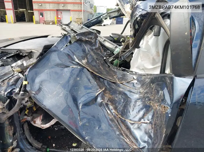 3MZBPAB74KM101768 2019 Mazda Mazda3 Gx