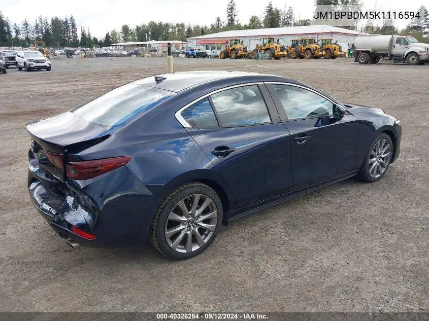 JM1BPBDM5K1116594 2019 Mazda Mazda3 Preferred Package