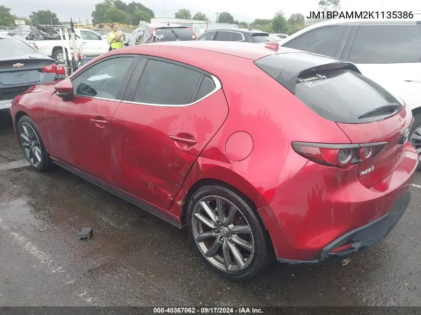 JM1BPAMM2K1135386 2019 Mazda Mazda3 Preferred Package