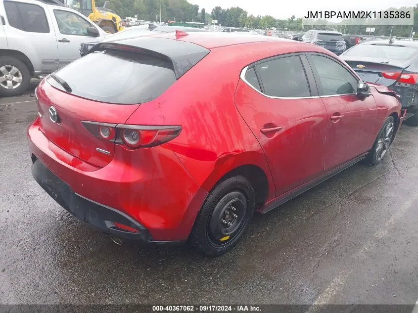 JM1BPAMM2K1135386 2019 Mazda Mazda3 Preferred Package