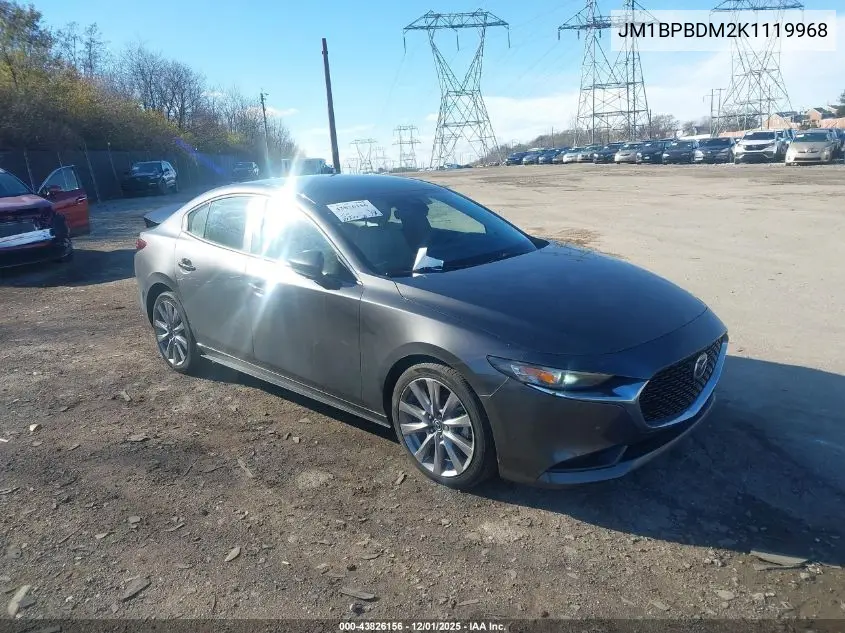 JM1BPBDM2K1119968 2019 Mazda Mazda3 Preferred Package