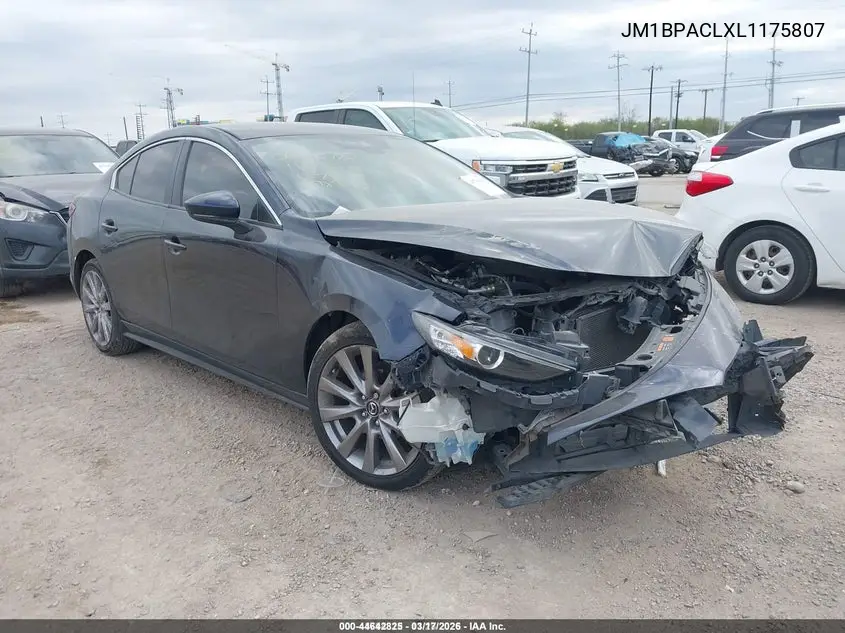 JM1BPACLXL1175807 2020 Mazda Mazda3 Select Package