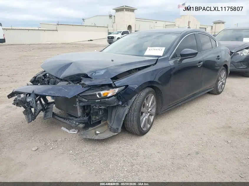 JM1BPACLXL1175807 2020 Mazda Mazda3 Select Package