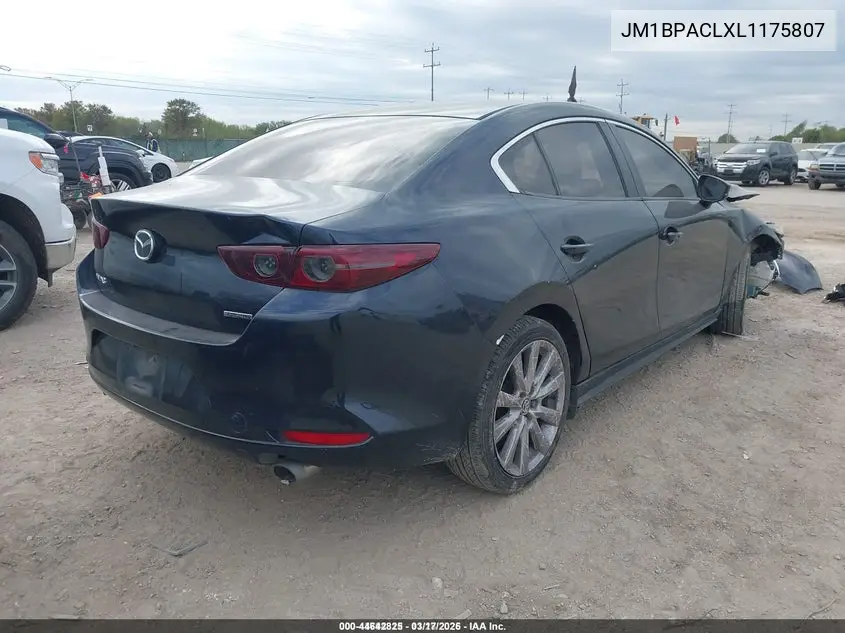 JM1BPACLXL1175807 2020 Mazda Mazda3 Select Package