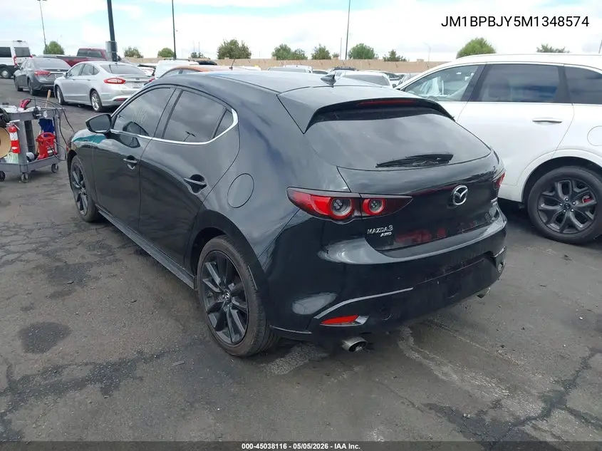 JM1BPBJY5M1348574 2021 Mazda Mazda3 2.5 Turbo