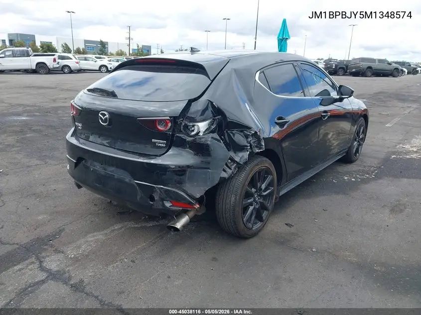 JM1BPBJY5M1348574 2021 Mazda Mazda3 2.5 Turbo