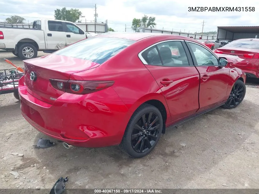 3MZBPABMXRM431558 2024 Mazda Mazda3 2.5 S Select Sport