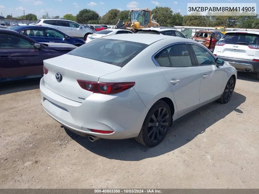 3MZBPABM8RM414905 2024 Mazda Mazda3 2.5 S Select Sport