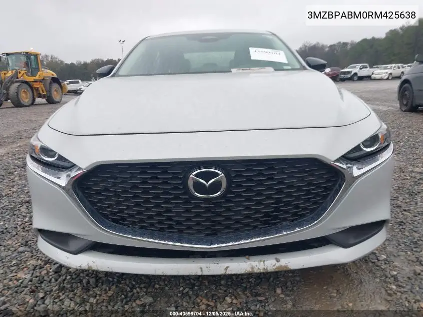 3MZBPABM0RM425638 2024 Mazda Mazda3 2.5 S Select Sport