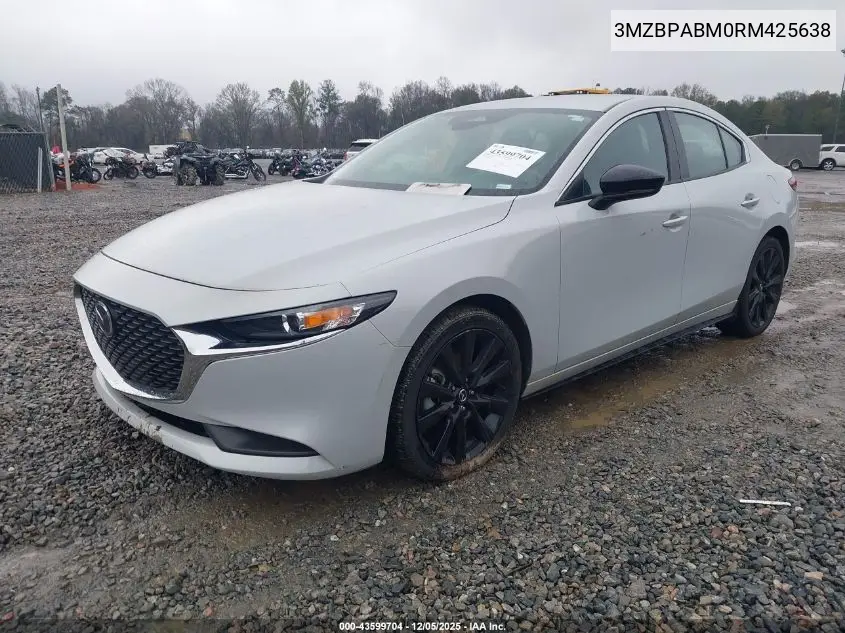 3MZBPABM0RM425638 2024 Mazda Mazda3 2.5 S Select Sport