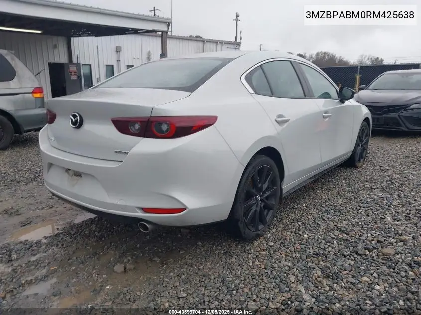 3MZBPABM0RM425638 2024 Mazda Mazda3 2.5 S Select Sport