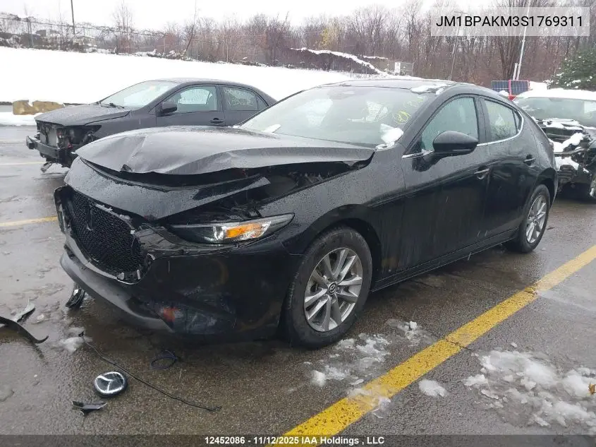 JM1BPAKM3S1769311 2025 Mazda Mazda3 Gx