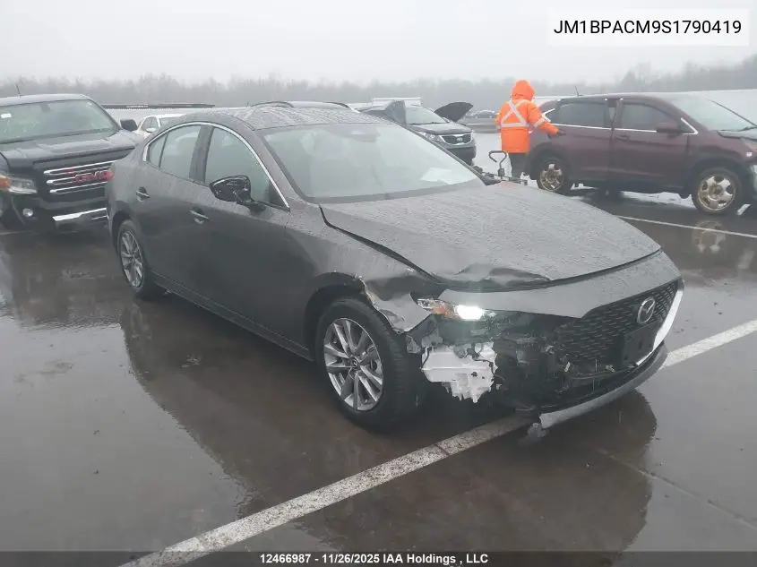 JM1BPACM9S1790419 2025 Mazda 3 Preferred