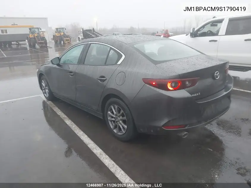 JM1BPACM9S1790419 2025 Mazda 3 Preferred