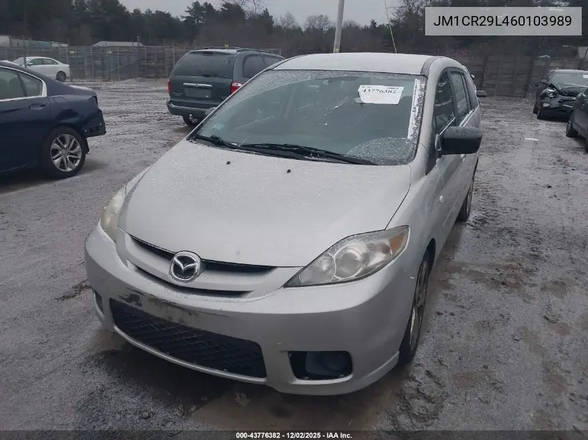 JM1CR29L460103989 2006 Mazda Mazda5 Sport