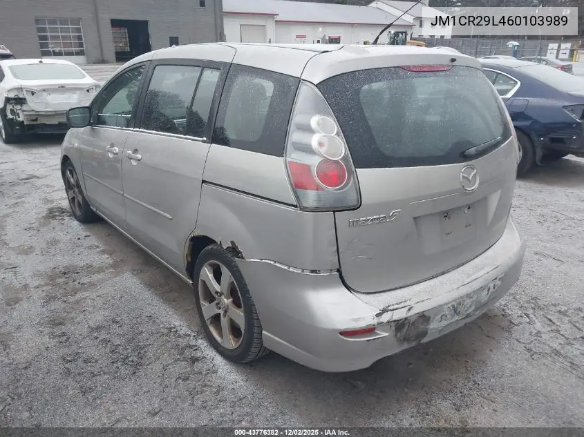 JM1CR29L460103989 2006 Mazda Mazda5 Sport
