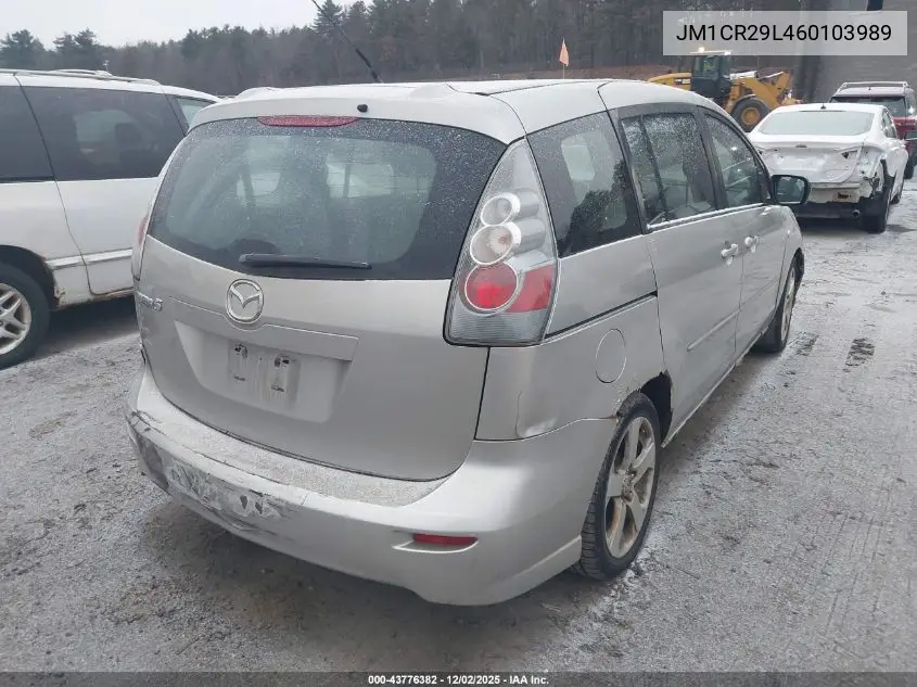 JM1CR29L460103989 2006 Mazda Mazda5 Sport