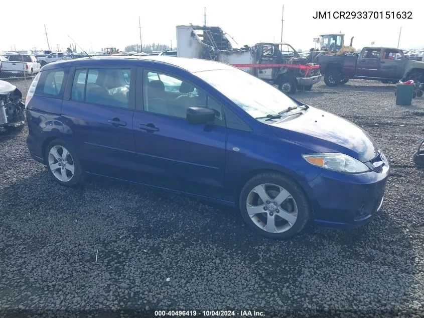 JM1CR293370151632 2007 Mazda Mazda5 Sport