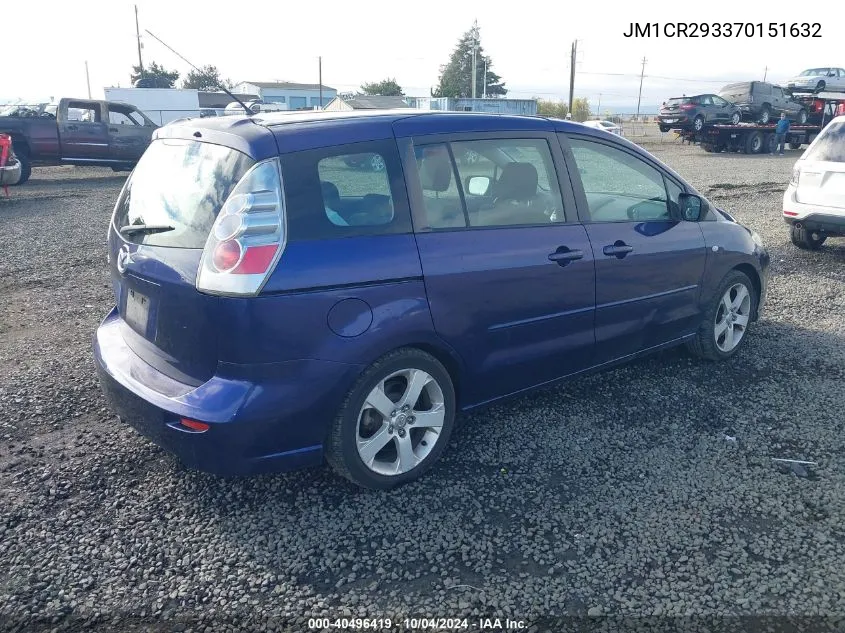 2007 Mazda Mazda5 Sport VIN: JM1CR293370151632 Lot: 40496419