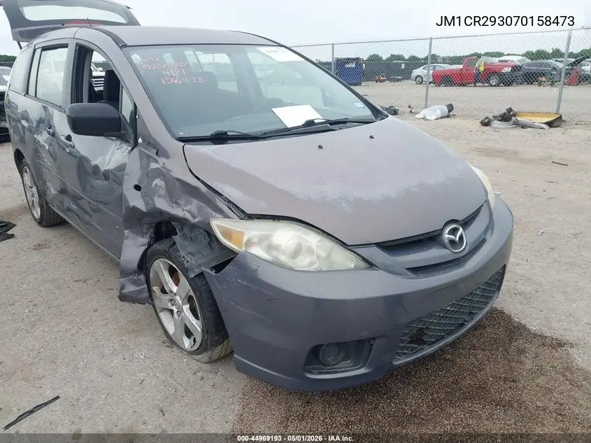 2007 Mazda Mazda5 Sport VIN: JM1CR293070158473 Lot: 44969193