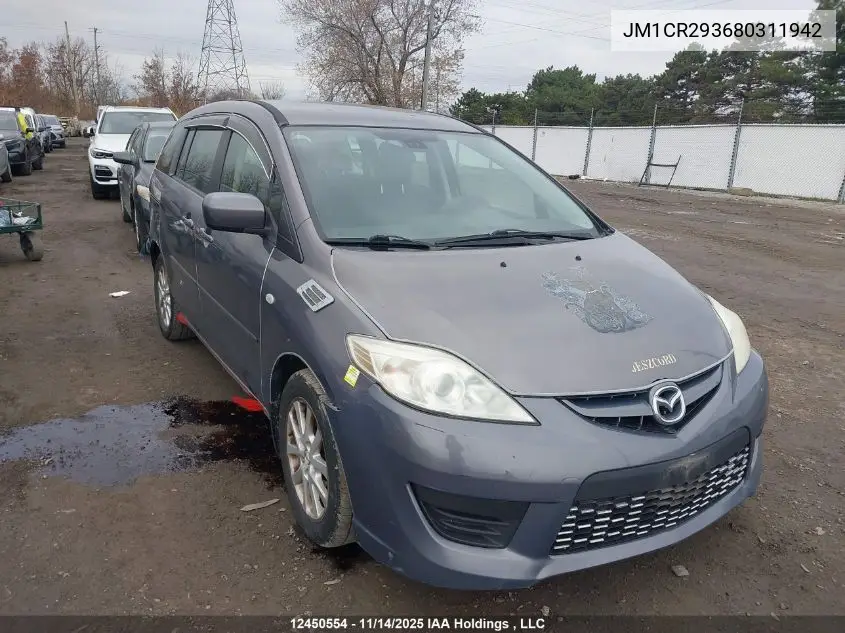 JM1CR293680311942 2008 Mazda 5