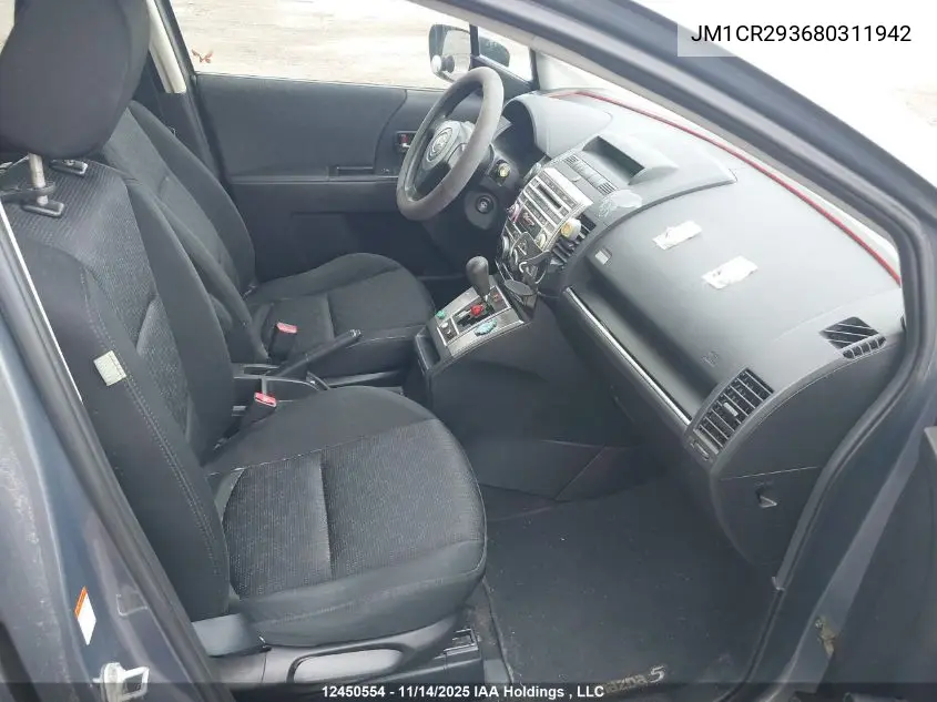 JM1CR293680311942 2008 Mazda 5