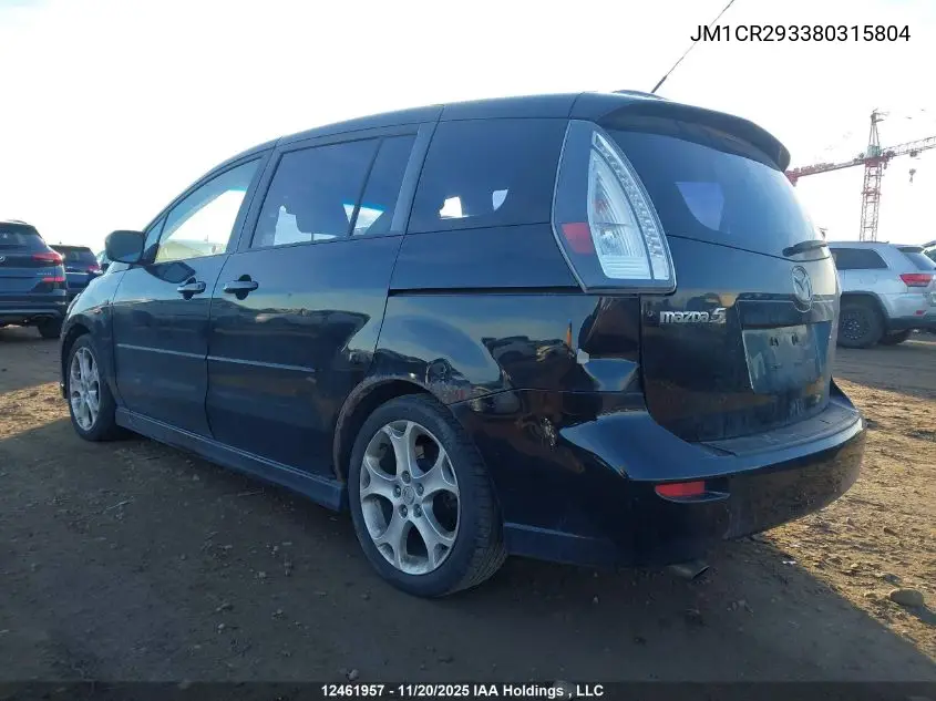 JM1CR293380315804 2008 Mazda Mazda5 Gs/Gt