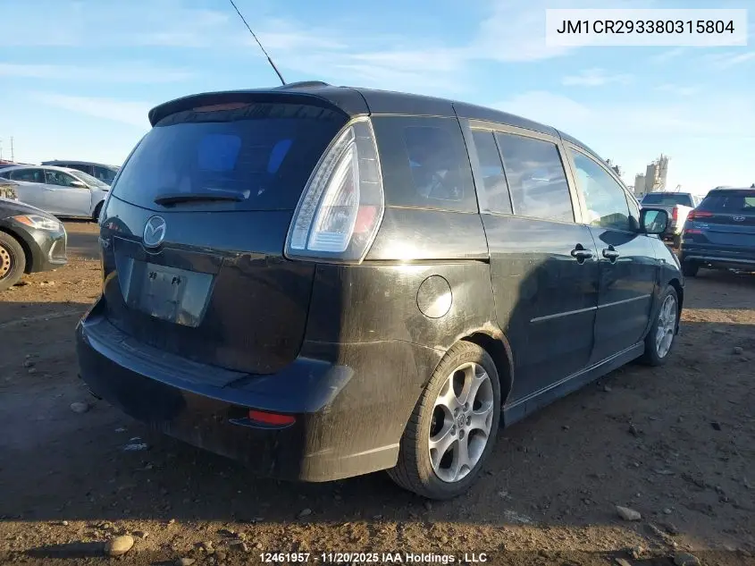 JM1CR293380315804 2008 Mazda Mazda5 Gs/Gt