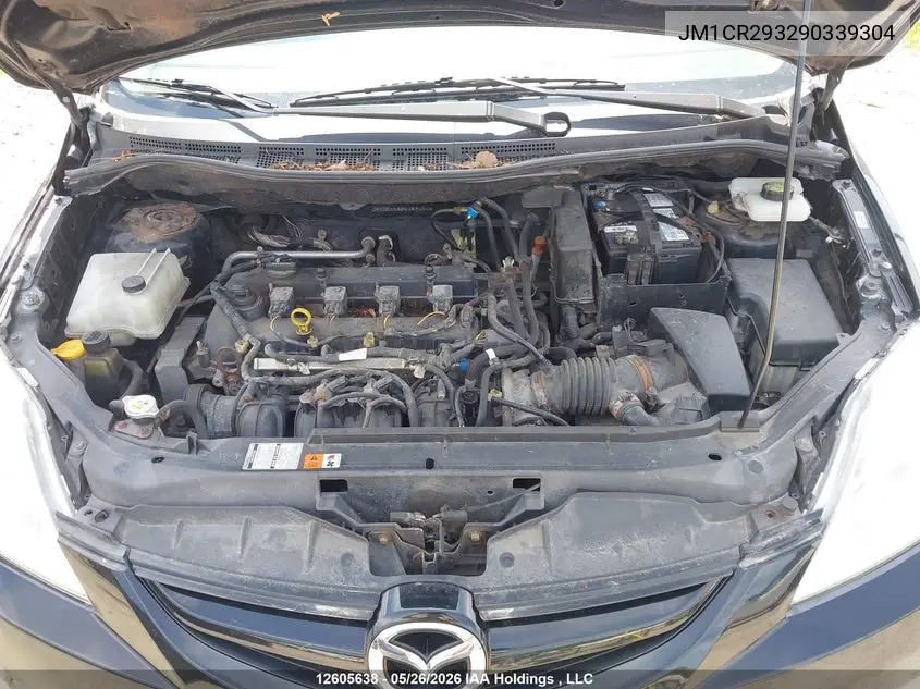 2009 Mazda Mazda5 VIN: JM1CR293290339304 Lot: 12605638