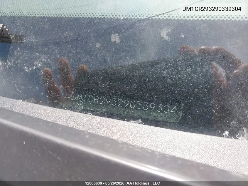 2009 Mazda Mazda5 VIN: JM1CR293290339304 Lot: 12605638