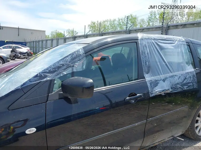 2009 Mazda Mazda5 VIN: JM1CR293290339304 Lot: 12605638