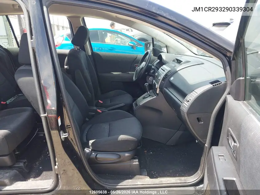 2009 Mazda Mazda5 VIN: JM1CR293290339304 Lot: 12605638