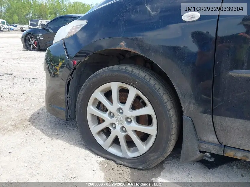 2009 Mazda Mazda5 VIN: JM1CR293290339304 Lot: 12605638