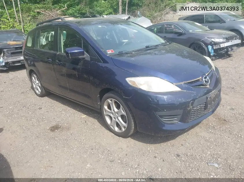 2010 Mazda Mazda5 Sport VIN: JM1CR2WL3A0374393 Lot: 45324533
