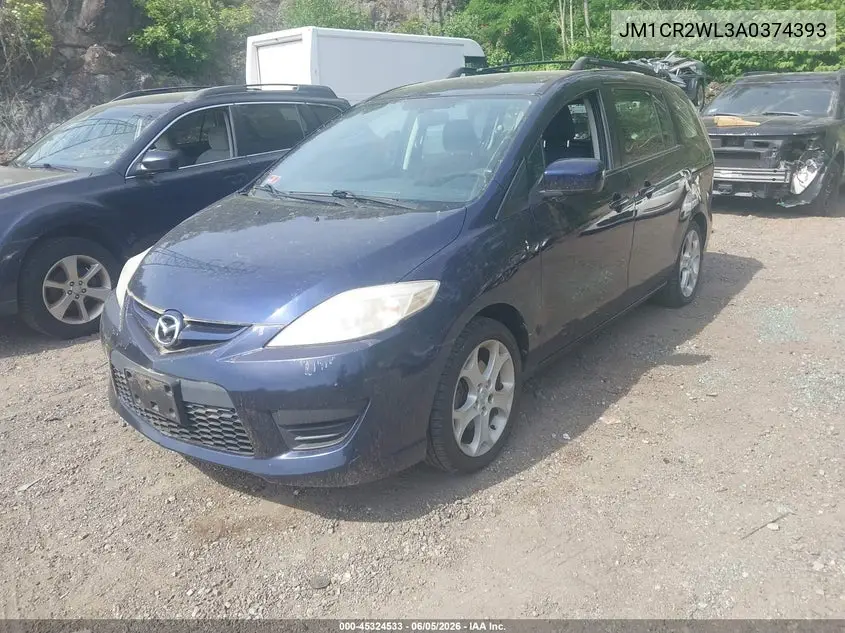 2010 Mazda Mazda5 Sport VIN: JM1CR2WL3A0374393 Lot: 45324533