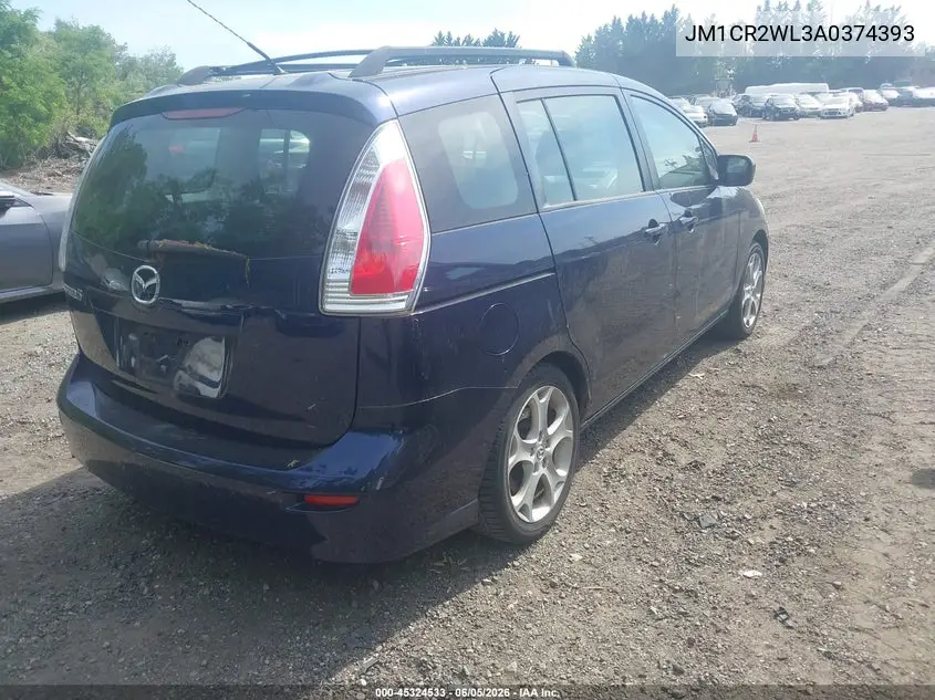 2010 Mazda Mazda5 Sport VIN: JM1CR2WL3A0374393 Lot: 45324533