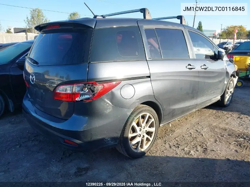 JM1CW2DL7C0116845 2012 Mazda Mazda5 Gt