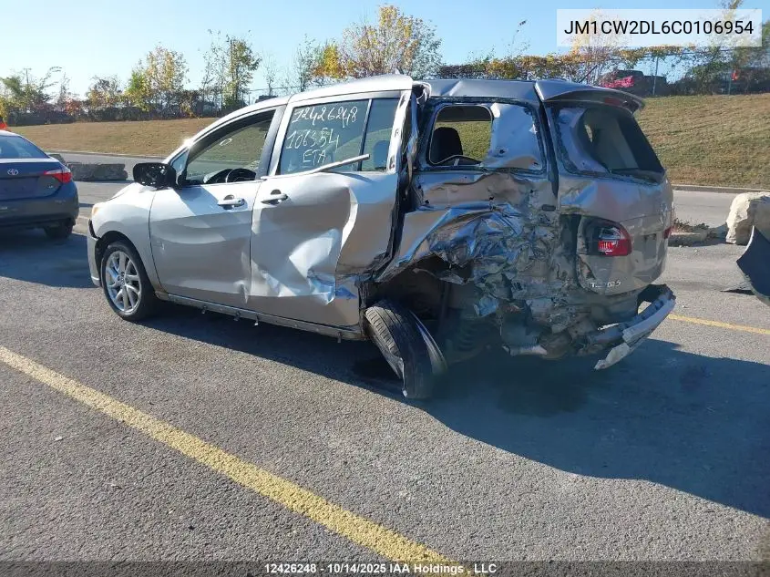 JM1CW2DL6C0106954 2012 Mazda 5