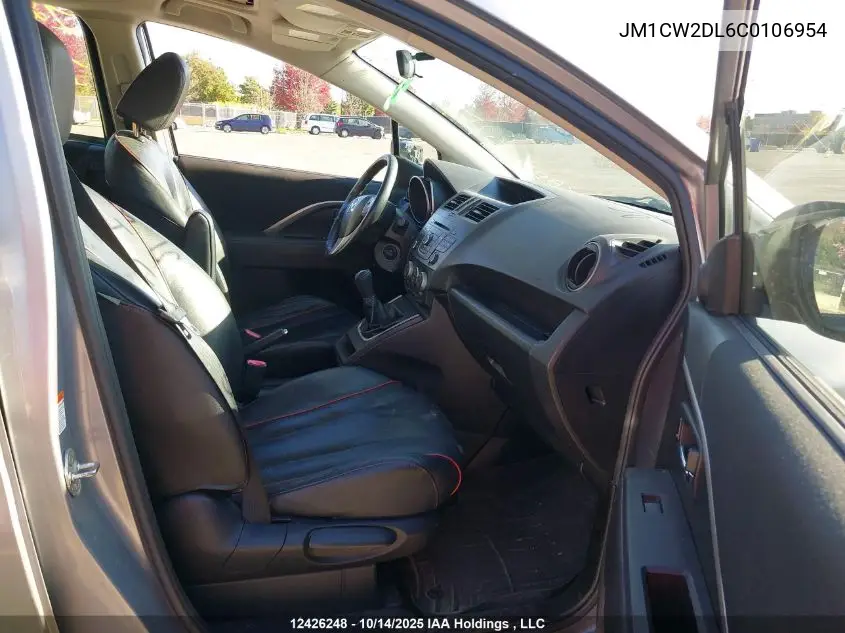 JM1CW2DL6C0106954 2012 Mazda 5