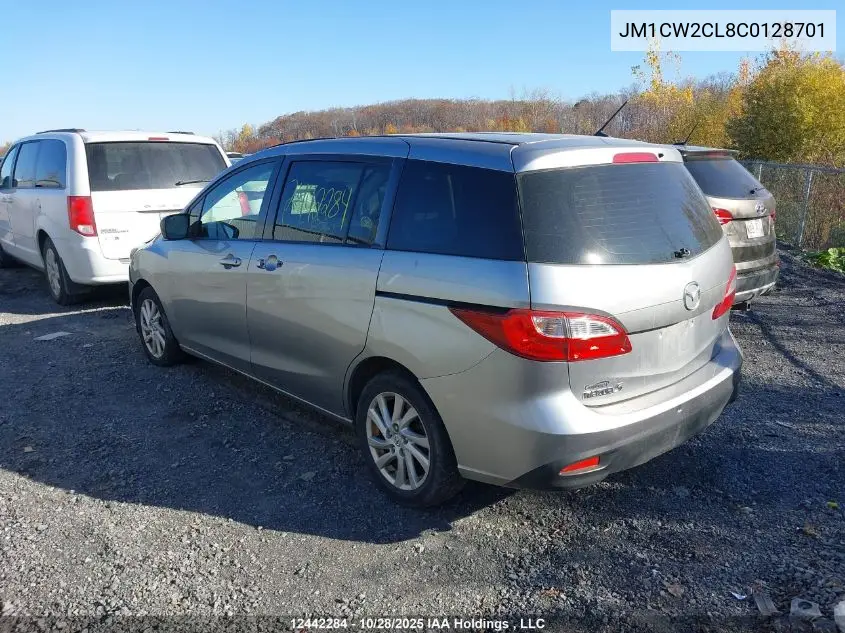 JM1CW2CL8C0128701 2012 Mazda Mazda5 Gs